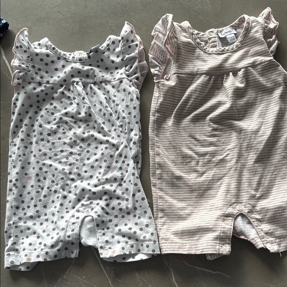 Splendid 6-12 Baby Romper Set - Polka Dot and Striped - Picture 1 of 1